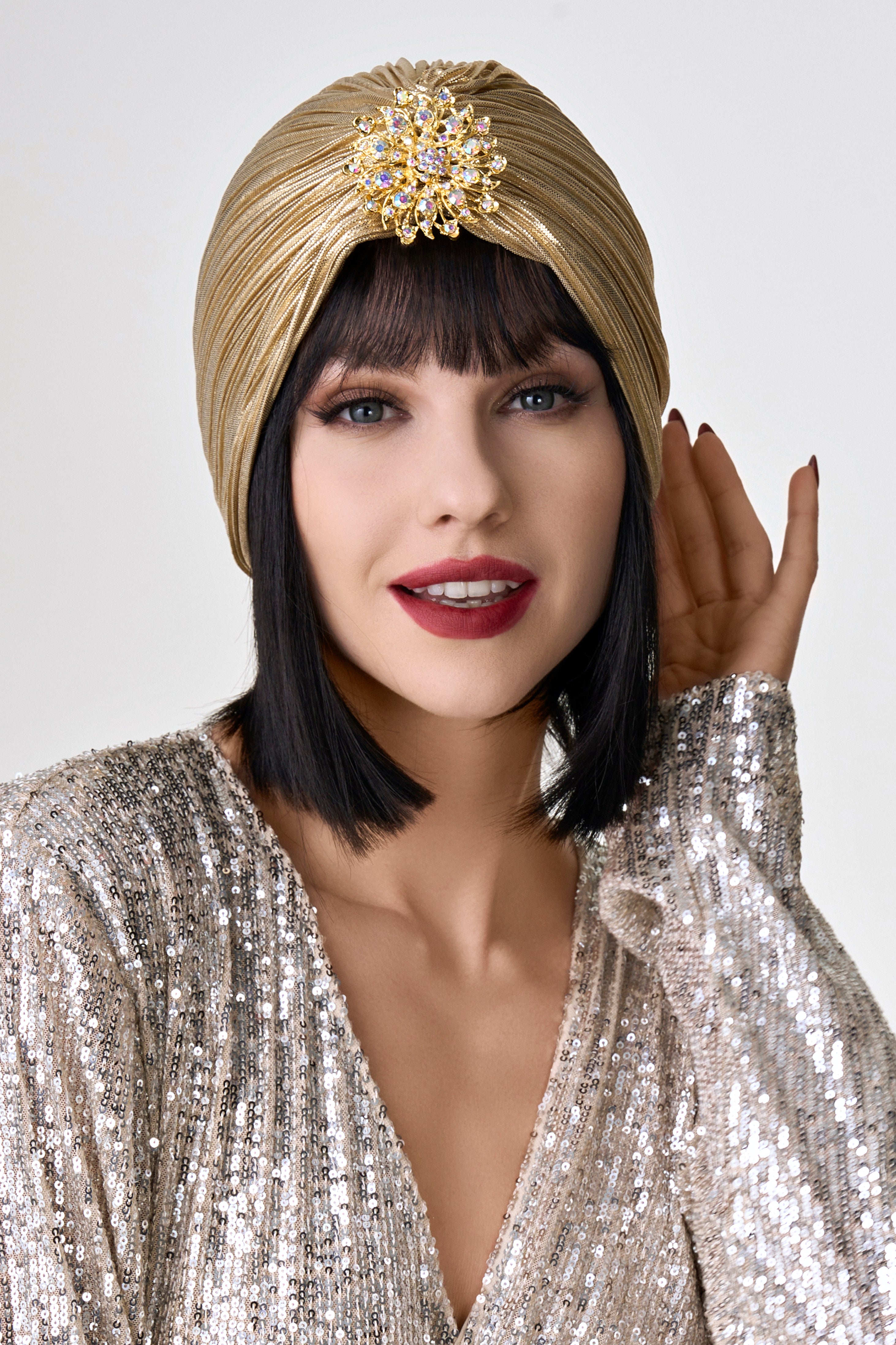 1920s-Rhinestone-Turban-Hat-Gold-2