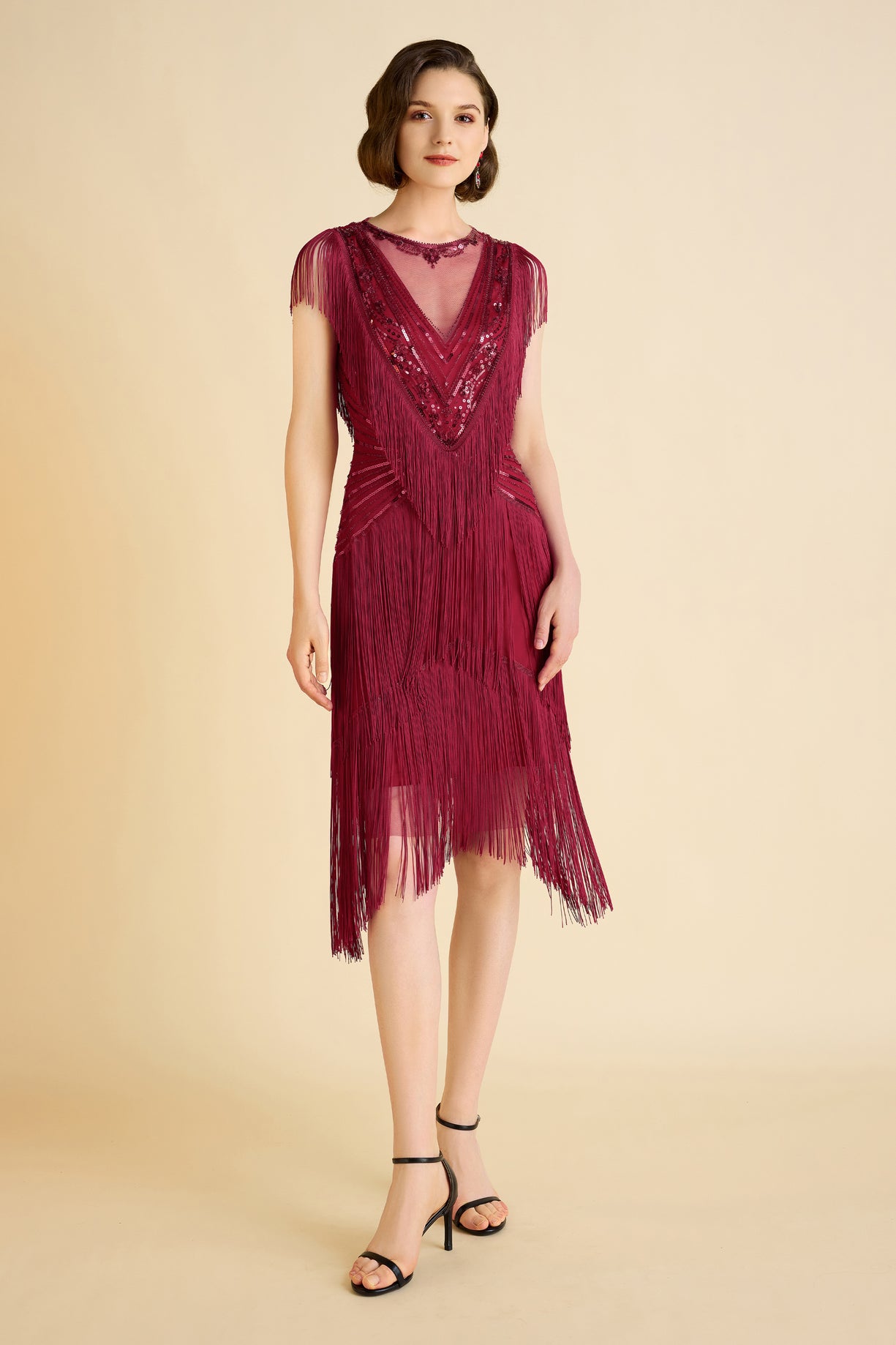 Embellished Flapper Dress main image 0