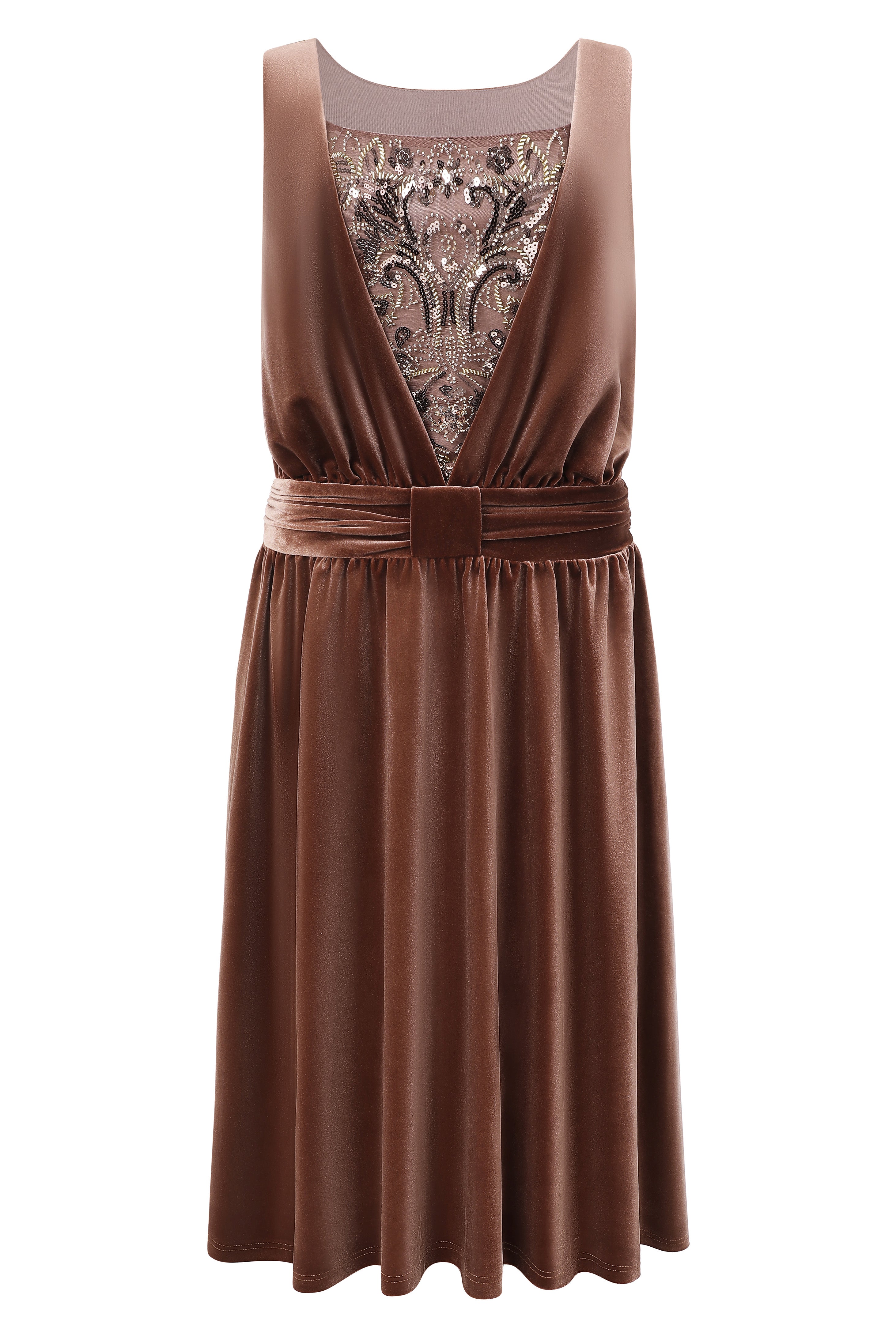 BABEYOND Pleated Waist Belt Plus Size Dress Shop Evening Gowns - Pleated Waist Belt Plus Size Dress | BABEYOND